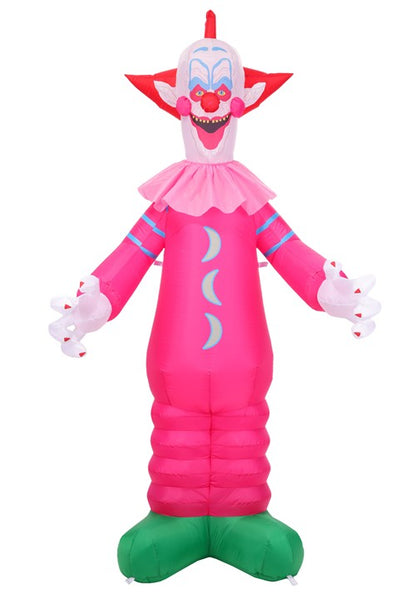 7FT Slim Killer Klowns from Outer Space Inflatable Decoration - US 8454