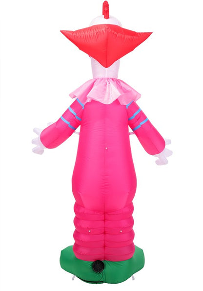 7FT Slim Killer Klowns from Outer Space Inflatable Decoration - US 8454