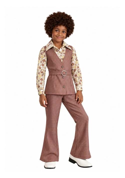 70's Vest Kid's Costume - US 5792