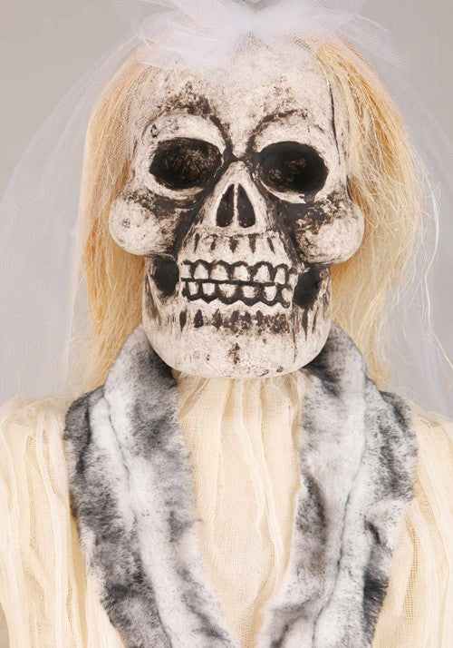 6FT Bride and Groom Halloween Skeleton Decoration Set - US 7160