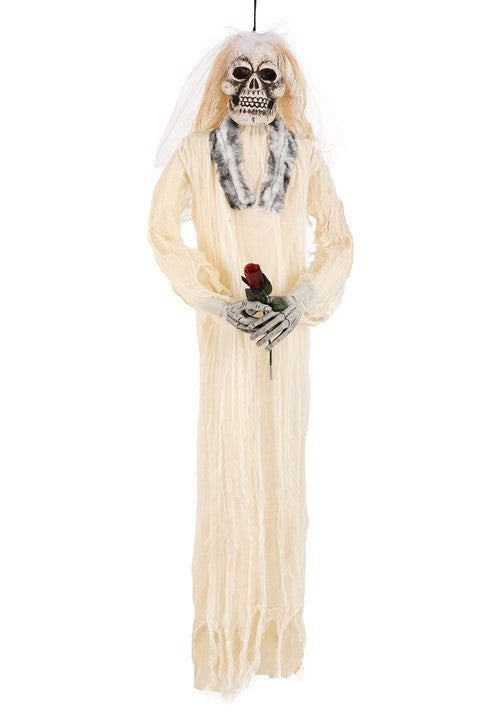 6FT Bride and Groom Halloween Skeleton Decoration Set - US 7160