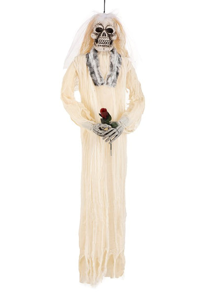 6FT Bride and Groom Halloween Skeleton Decoration Set - US 7160