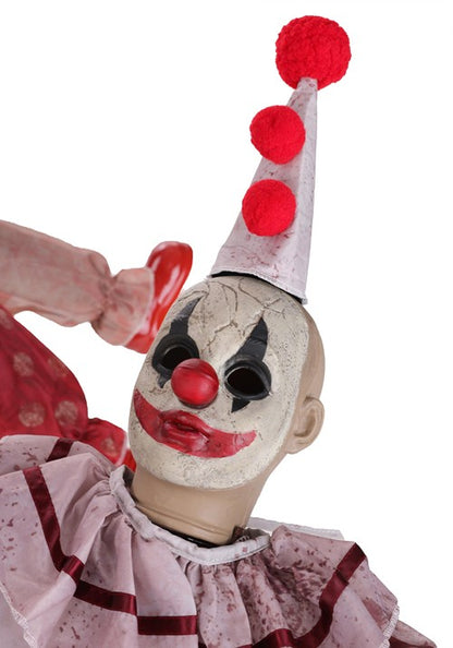 6FT Clown Go Round Animated Decoration - US 1080
