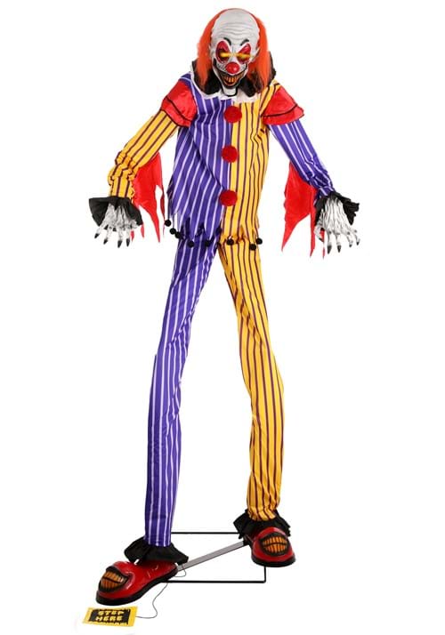 Animated 7FT Funzo the Clown Halloween Prop - US 5702