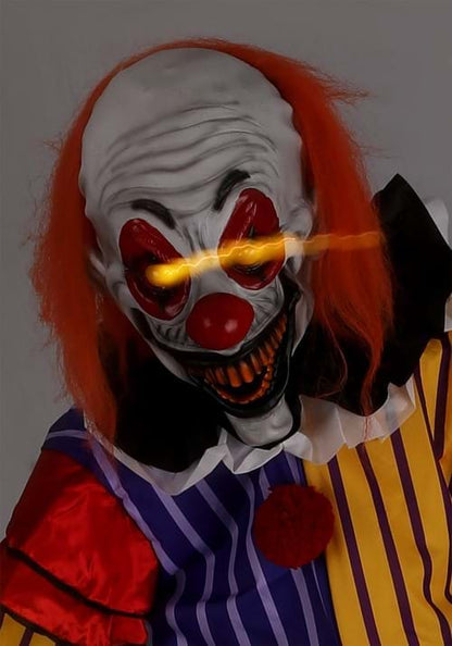 Animated 7FT Funzo the Clown Halloween Prop - US 5702
