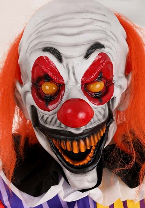 Animated 7FT Funzo the Clown Halloween Prop - US 5702