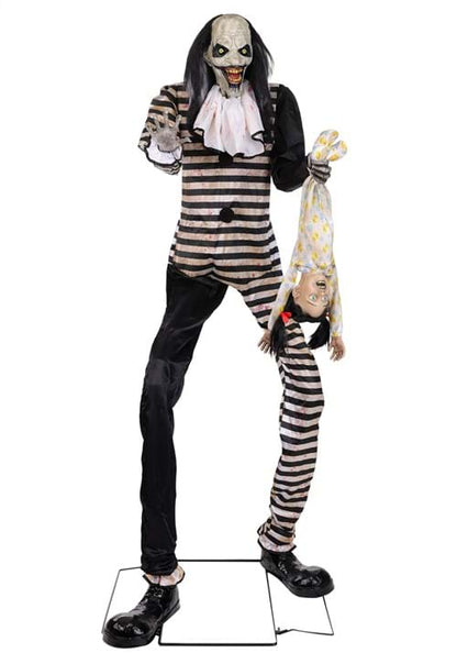 7FT Sweet Dreams Clown Animatronic Decoration - US 8792