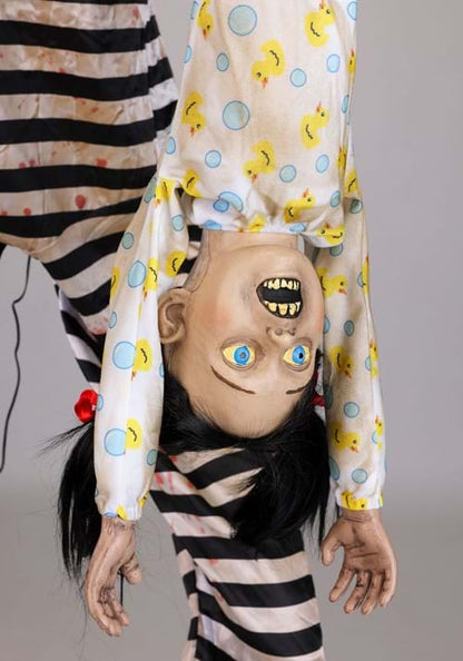 7FT Sweet Dreams Clown Animatronic Decoration - US 8792