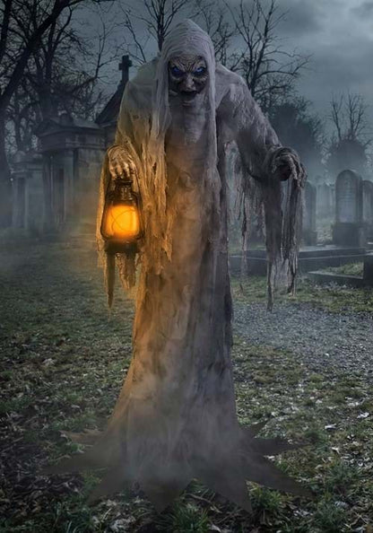 7FT Wailing Graveyard Phantom Animated Decoration - US 0335
