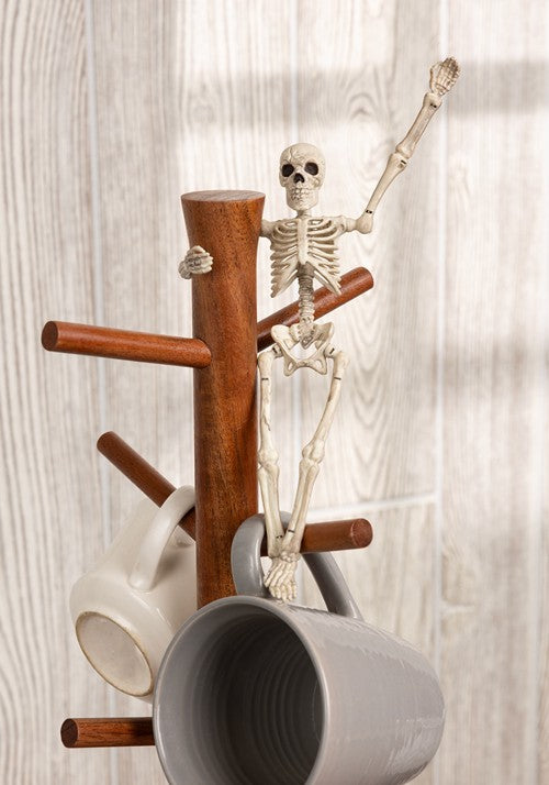8-Inch Bendable Skeleton Prop Decoration - US 0694