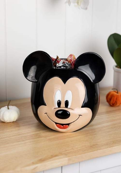 8-Inch Disney Mickey Mouse Candy Bowl Decoration - US 6637