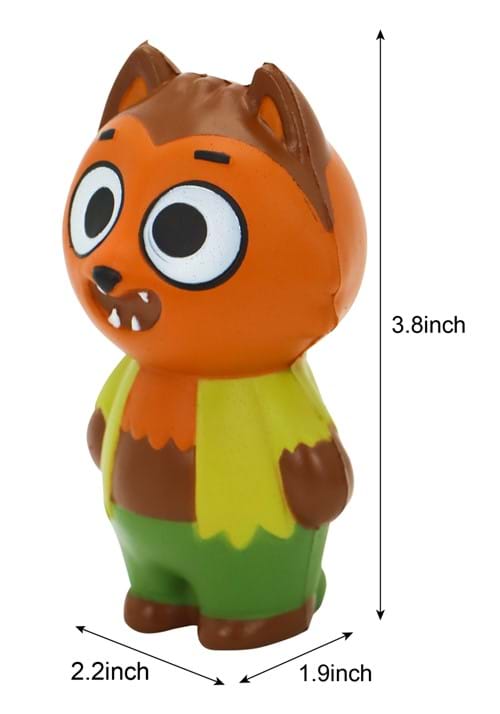 Halloween Slow Rising Squishy 8 Piece Figures - US 2712