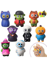 Halloween Slow Rising Squishy 8 Piece Figures - US 2712