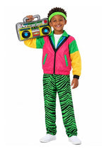 Boy's 80s Jock Costume - US 0943