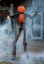 8FT Giant Animated Scarecrow Pumpkin Decoration - US 4138