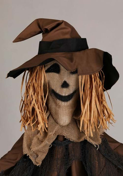 8FT Hellgore the Haunted Scarecrow Animated Decoration - Scream Saver - US 0000