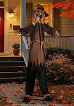 8FT Hellgore the Haunted Scarecrow Animated Decoration - Scream Saver - US 0000