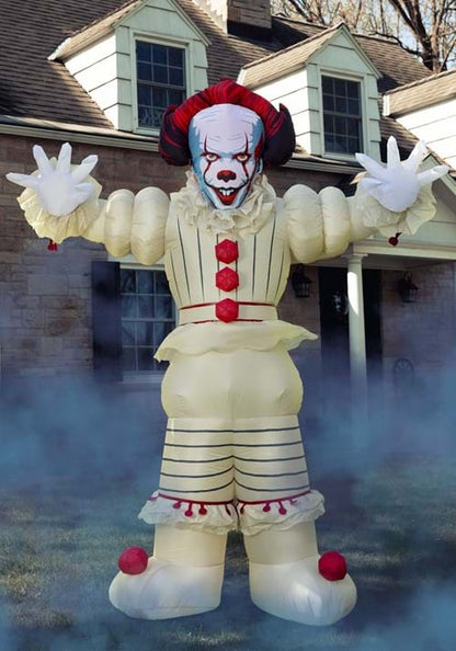 8FT Pennywise Large Inflatable Decoration - US 4392