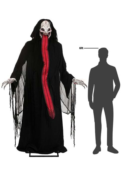 8FT Salivation Animated Halloween Decoration - Brick Thunder - US 7599