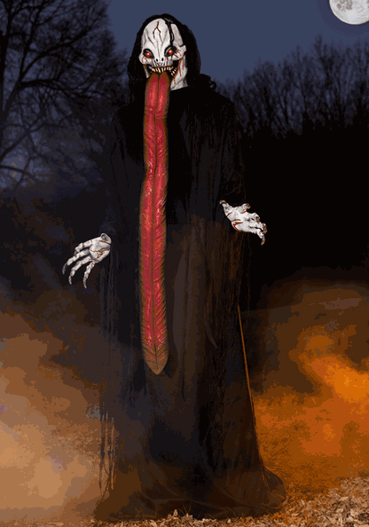 8FT Salivation Animated Halloween Decoration - Brick Thunder - US 7599