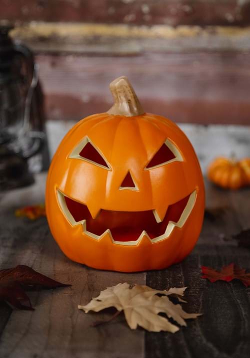 9-Inch Light Up Jack O' Lantern Decoration - US 6941