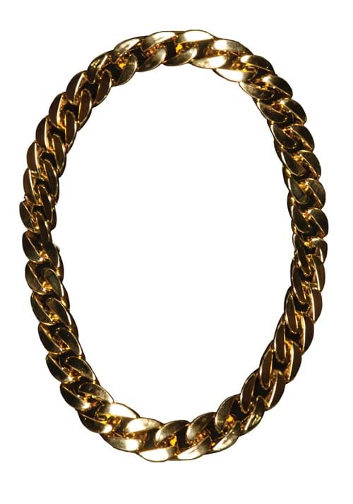 90's Gold Costume Chain Link Accessory - US 5448