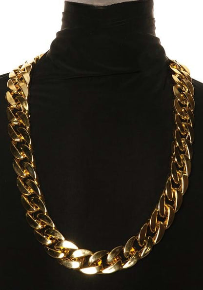 90's Gold Costume Chain Link Accessory - US 5448