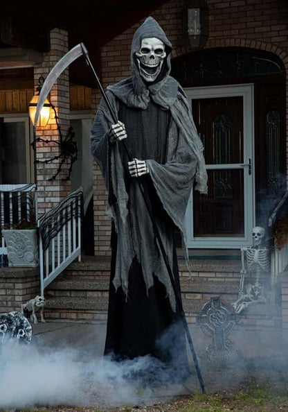 9FT Giant Animated Scythe Reaper Decoration - US 7494
