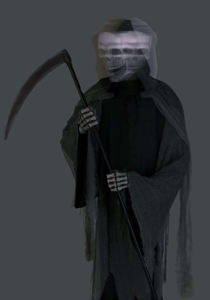 9FT Giant Animated Scythe Reaper Decoration - US 7494