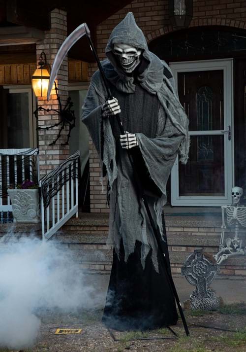 9FT Giant Animated Scythe Reaper Decoration - US 7494