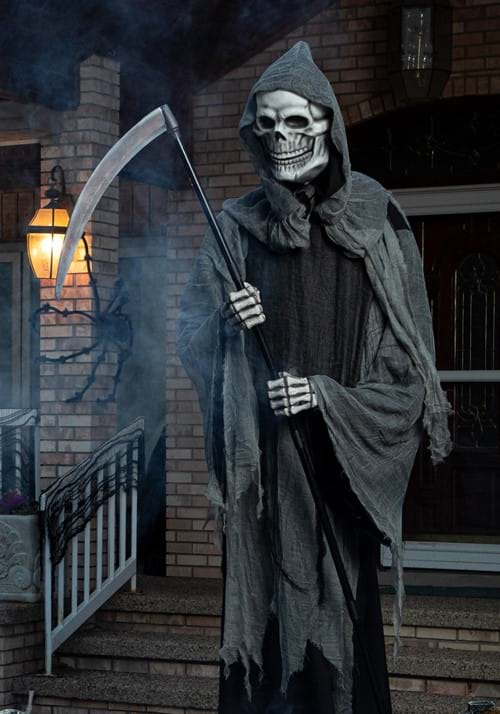9FT Giant Animated Scythe Reaper Decoration - US 7494