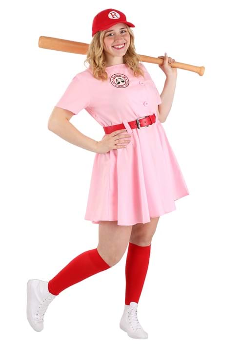 Women's A League of Their Own Economy Costume - US 7984