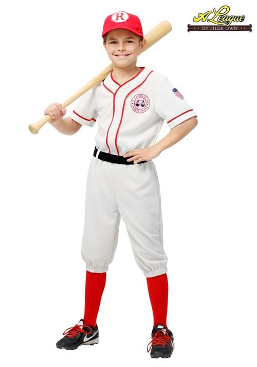 A League Of Their Own Jimmy Baseball Uniform Child Costume - US 8427