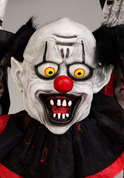12FT 3-Stacked Acrobatic Animatronic Clowns Halloween Decoration - Brick Thunder - US 4909