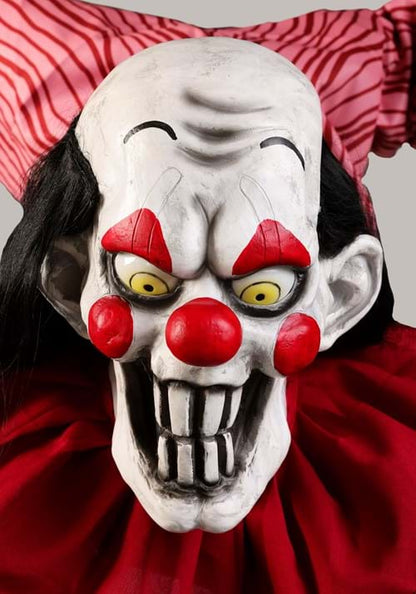 12FT 3-Stacked Acrobatic Animatronic Clowns Halloween Decoration - Brick Thunder - US 4909
