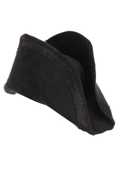 Admiral Black Bicorn Hat - US 2344