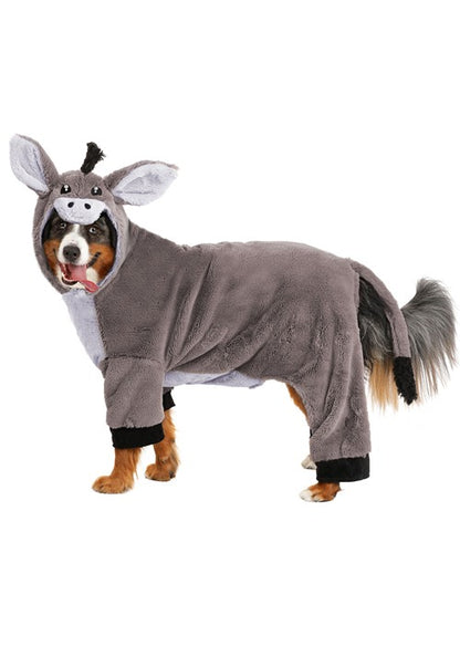 Adorable Donkey Costume for Pets - US 7174