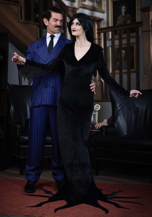 1960s Morticia Addams Costume for Women - US 0575
