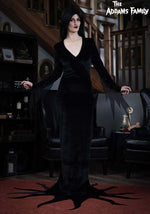 1960s Morticia Addams Costume for Women - US 0575