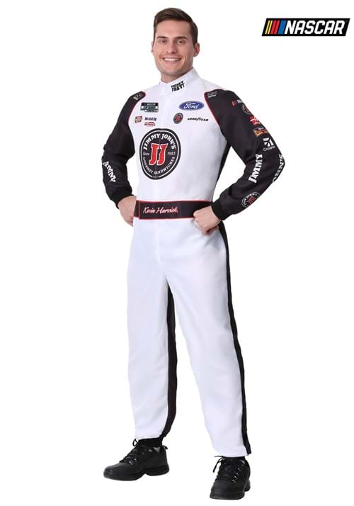 Adult Plus Size #4 Kevin Harvick(R) Jimmy John's Uniform Costume - US 6164