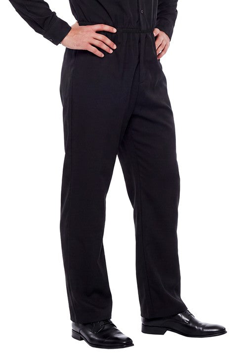 Men's 70's Black Bell Bottom Costume Pants - US 8579