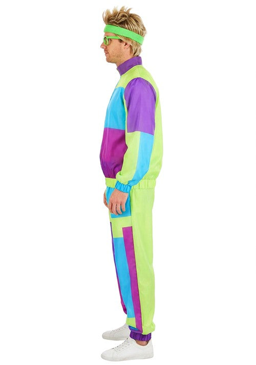 Adult 80's Tracksuit Costume - US 2226