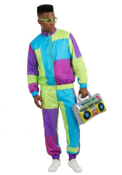 Adult 80's Tracksuit Costume - US 2226