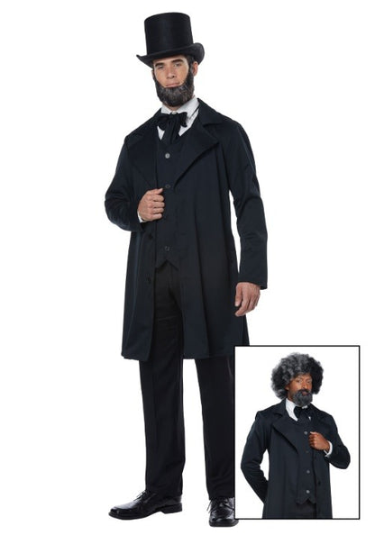 Abraham Lincoln/Frederick Douglass Men's Costume - US 9748