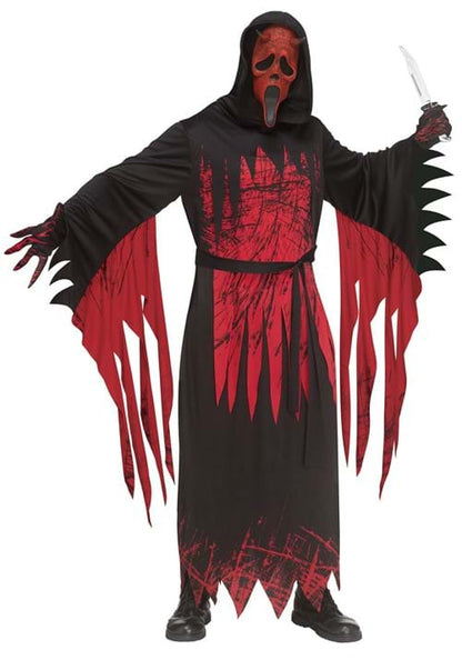 Aged Devil Ghost Face Costume for Adults - US 6427