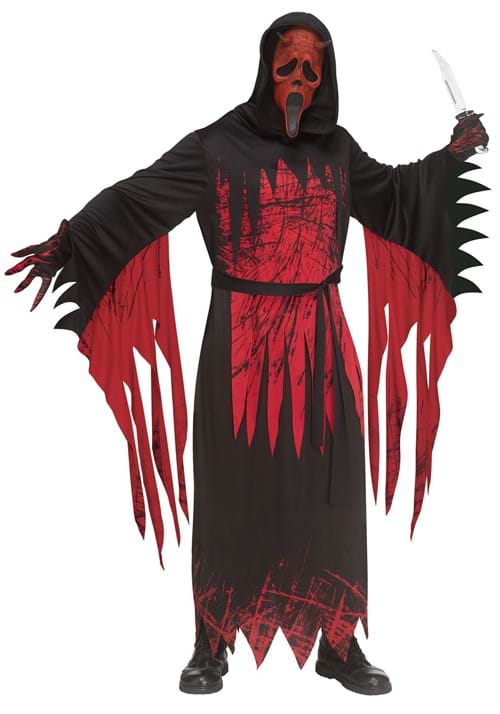 Aged Devil Ghost Face Costume for Adults - US 6427