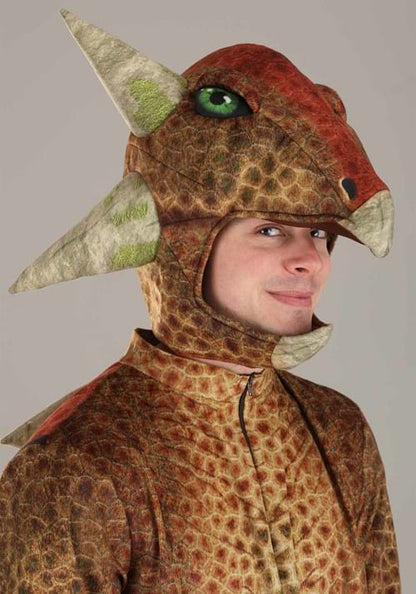 Ankylosaurus Dinosaur Costume for Adults - US 4427