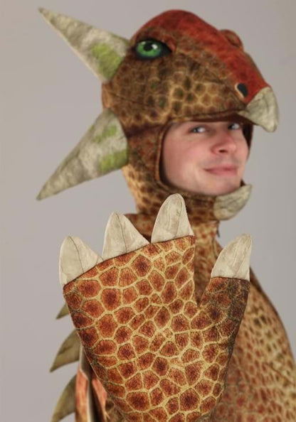Ankylosaurus Dinosaur Costume for Adults - US 4427
