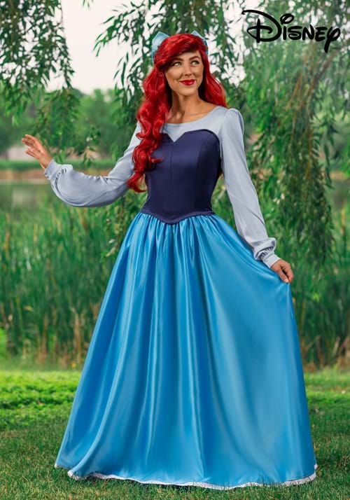 Disney's The Little Mermaid Ariel Blue Costume Dress for Women - US 4847