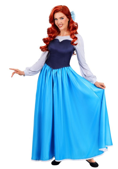 Disney's The Little Mermaid Ariel Blue Costume Dress for Women - US 4847
